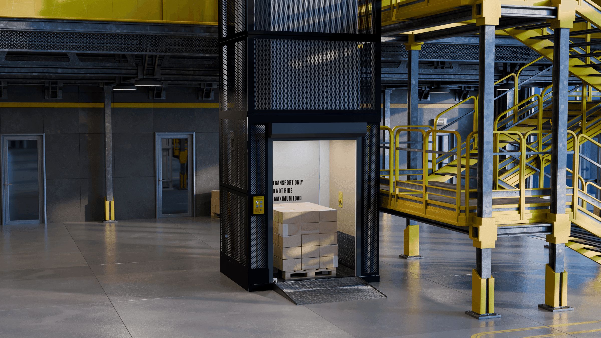 Goods lift